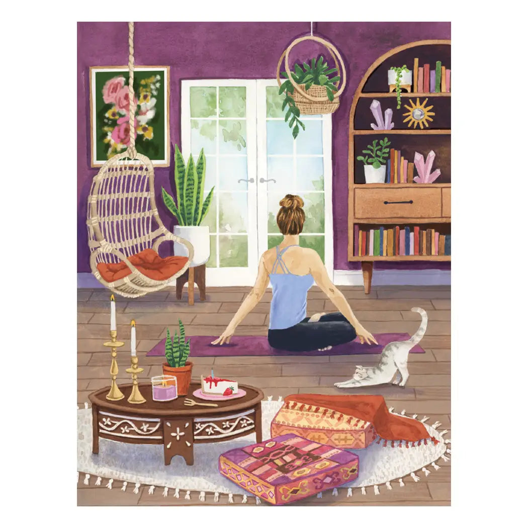 Yoga Stretch Card