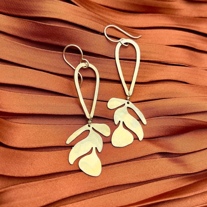 Matisse Earrings: Gold / Regular