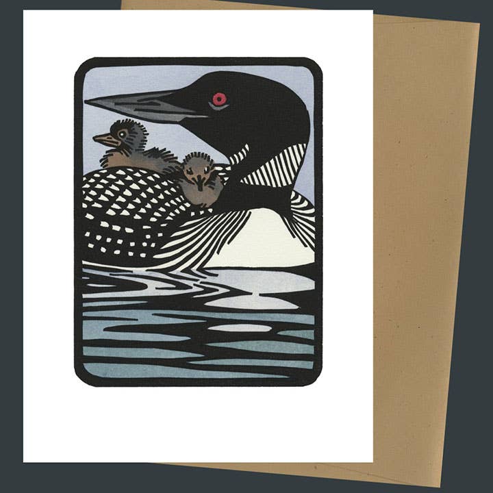 Common Loon Card: Individual