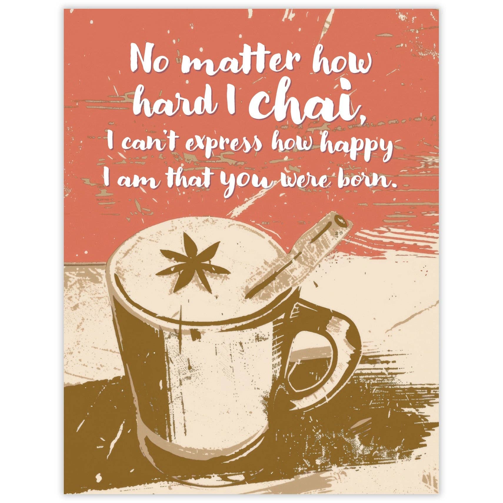Chai Birthday Card