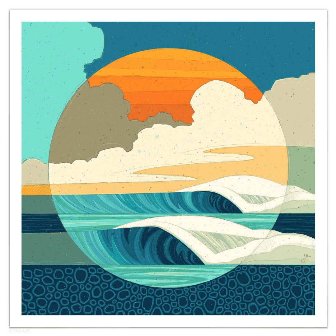 Intersessions 2 - WHLSL Print: Unframed / 12x12 / Bamboo Paper
