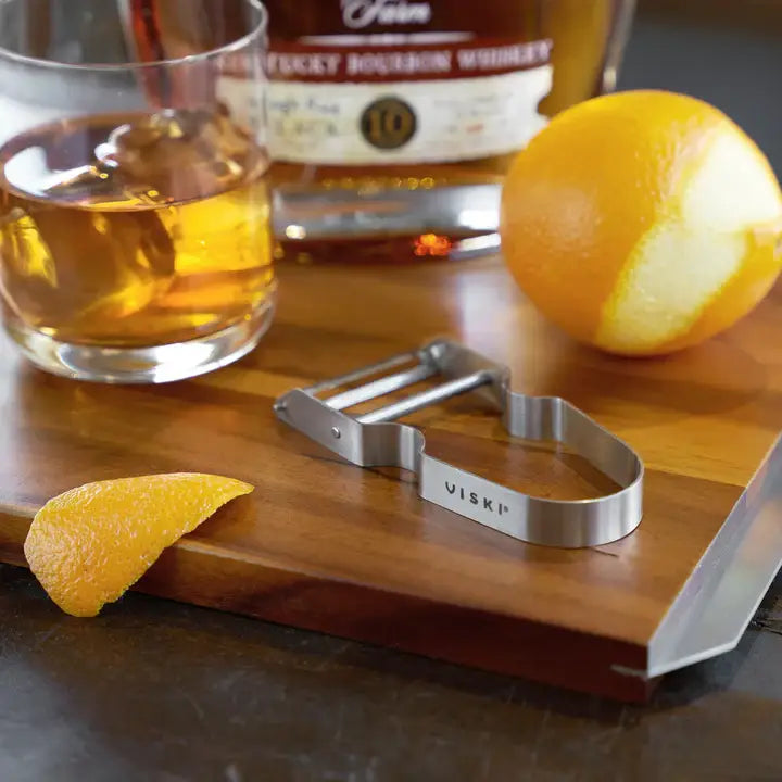 Viski Professional Stainless Steel Citrus Peeler