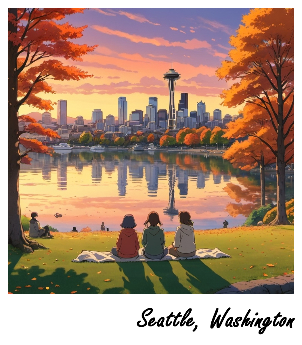Seattle Lifestyle 3 - Vinyl Sticker