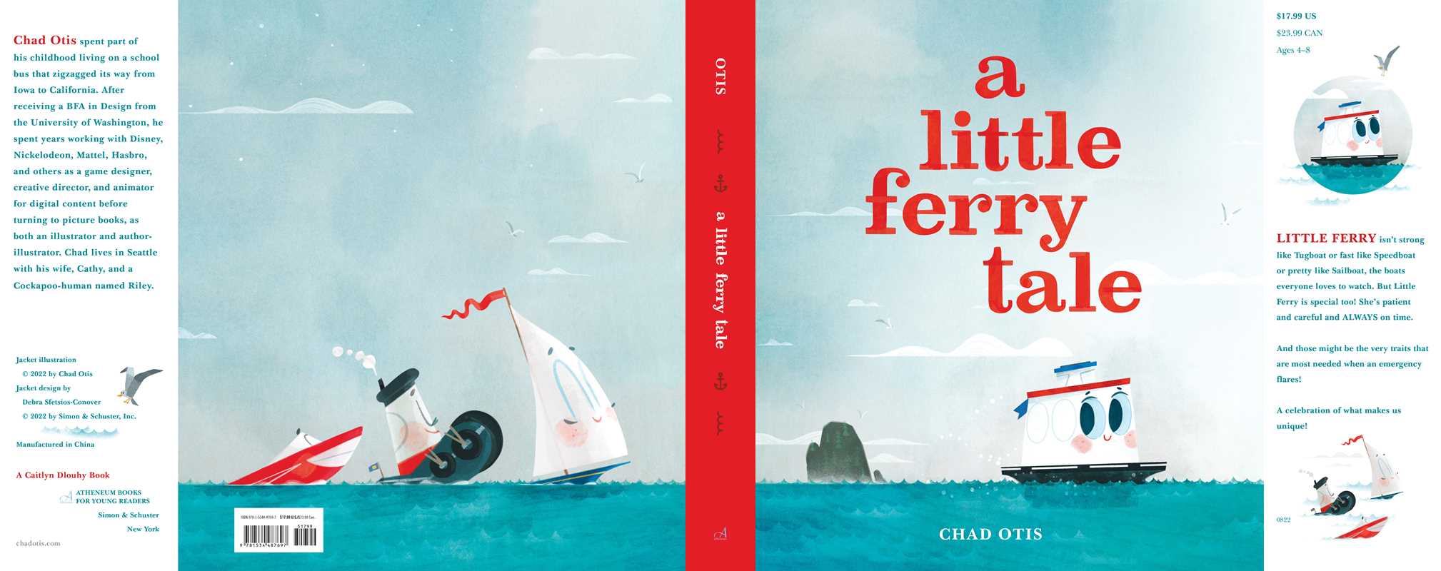 Little Ferry Tale by Chad Otis: Hardcover; 40 pages / English