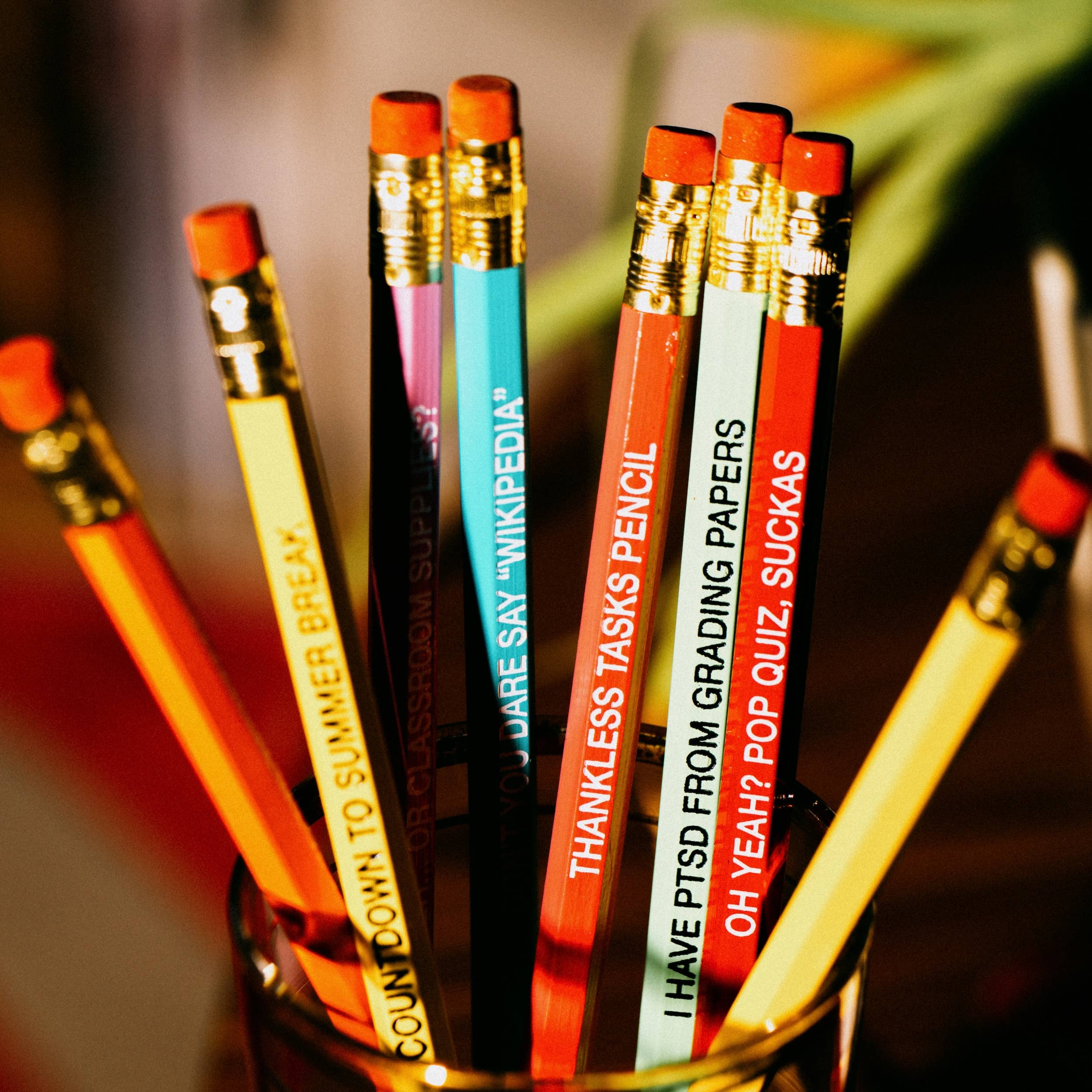 Pencils for Teachers Original Style | Funny Pencils