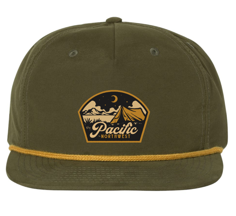 Woodland 5-Panel Hat Olive