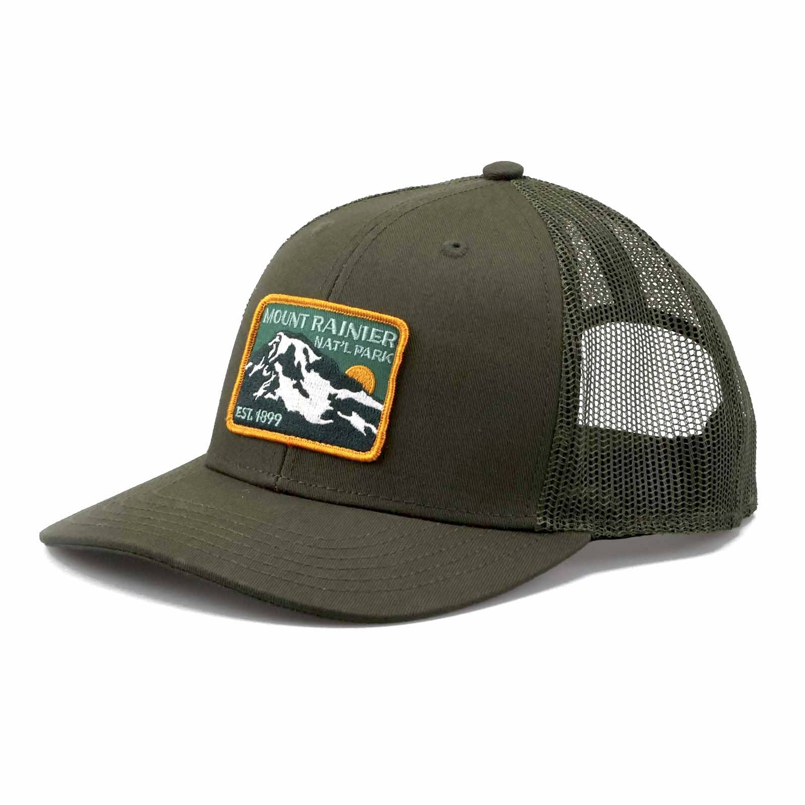 Mount Rainier National Park Est 1899 Trucker Cap