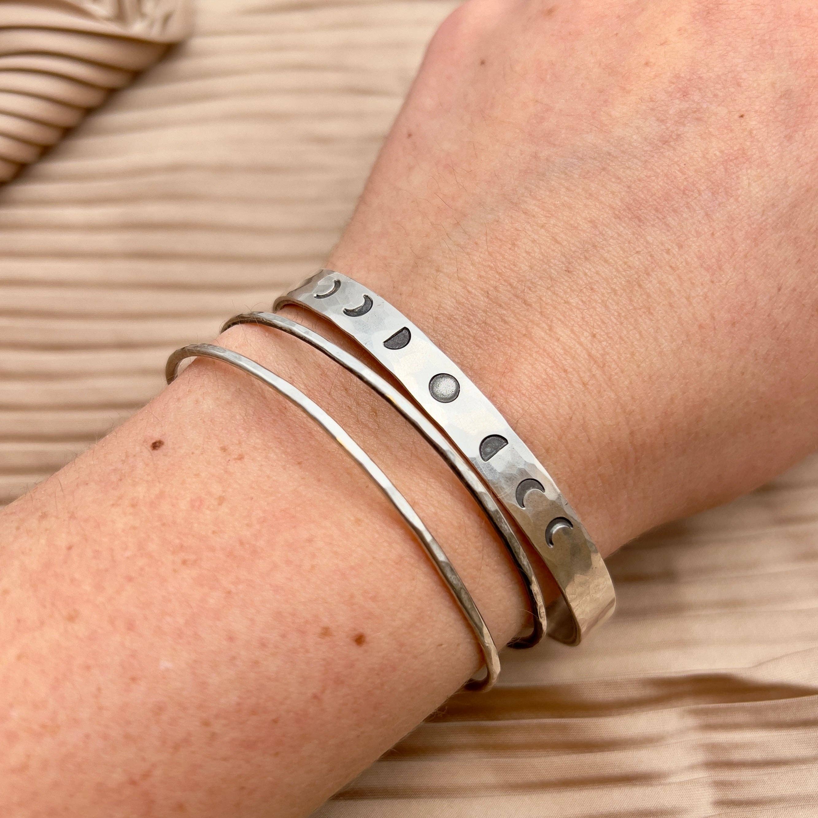Handmade Celestial Cuff: Gold