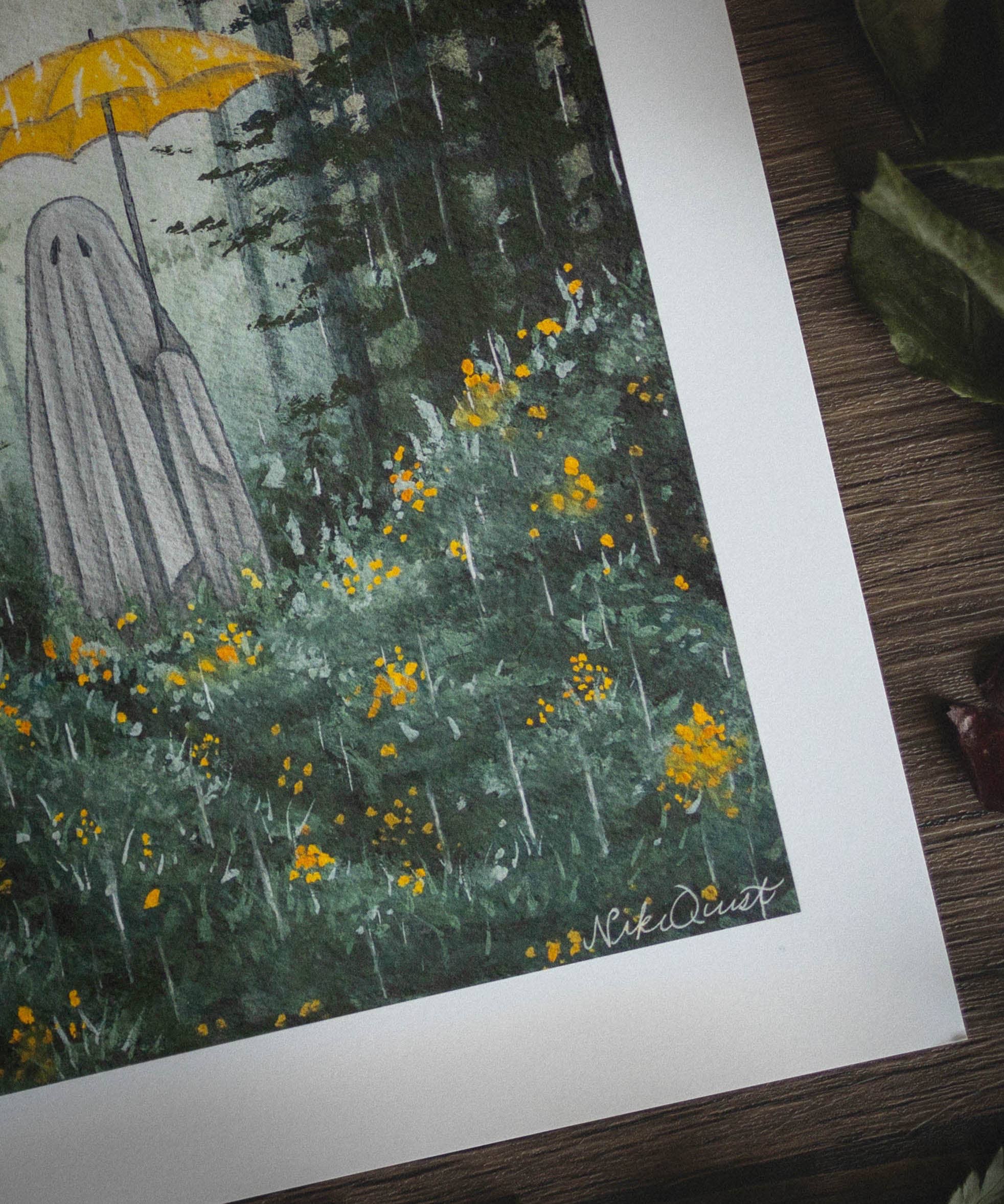 "Melancholy Showers" | Fine Art Print