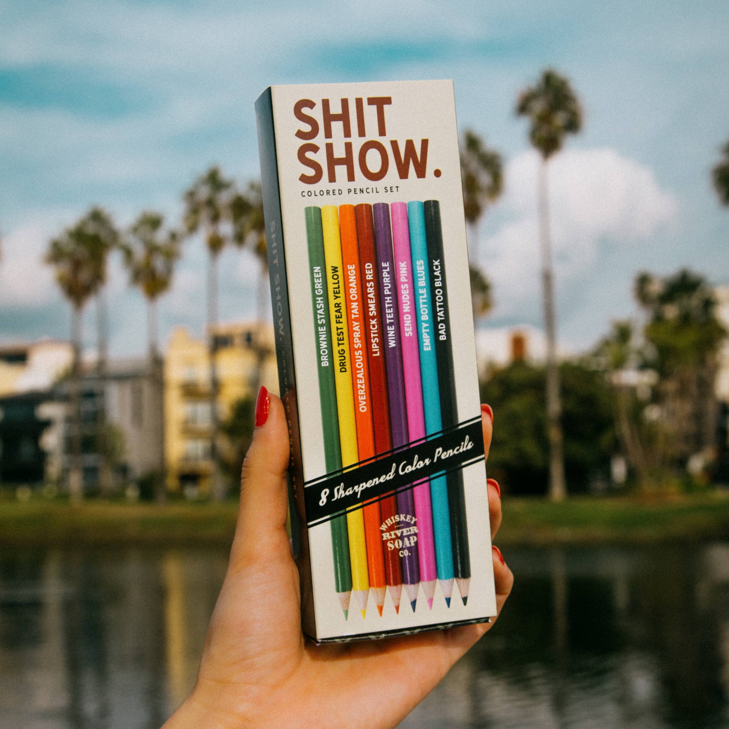 Shit Show Colored Pencils | Funny Pencils | Gift