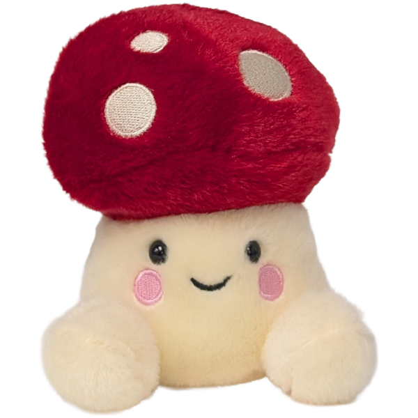 Canned Mushroom - Amanita Mushroom Plush Gift in Can w/Jokes: Pop Top Lid
