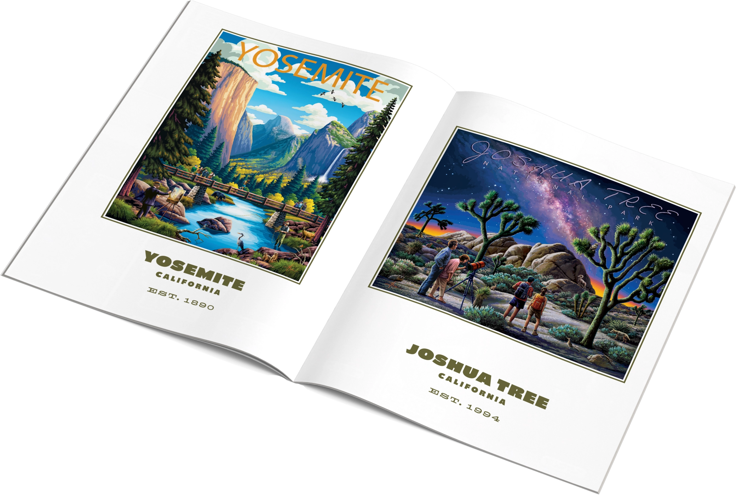 National Parks Puzzle Advent Calendar Vol. 1