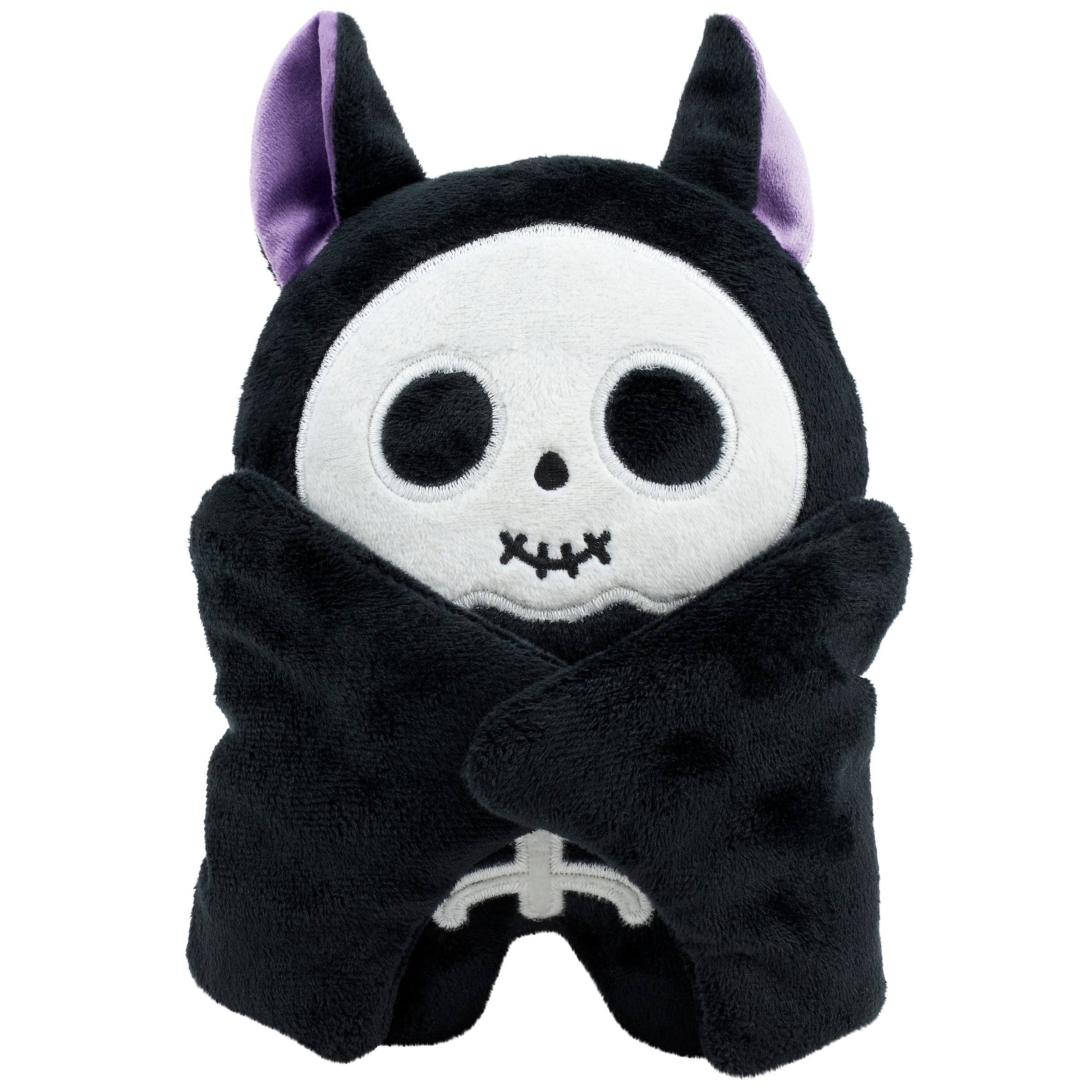 Skeleton Bat Shaped Pillow