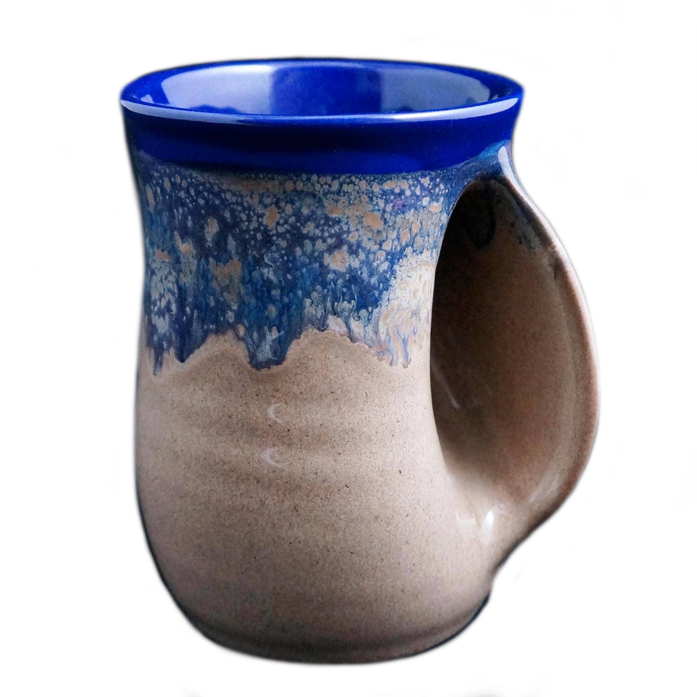 The Original Handwarmer Mug: Grasslands / Left Hand