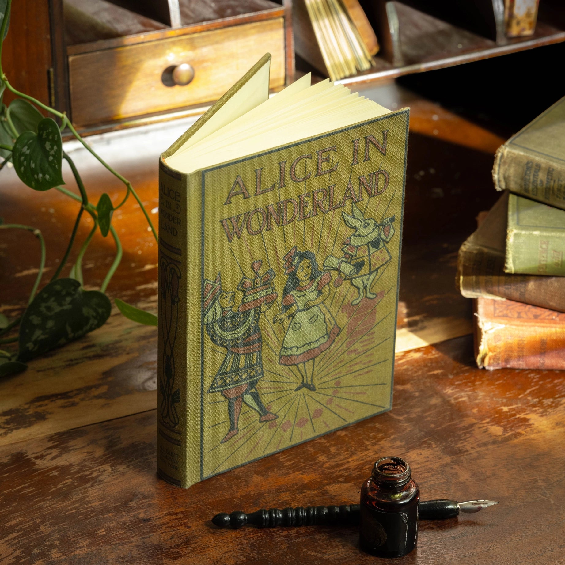 'Alice in Wonderland' Lewis Carroll 1865 Book Journal