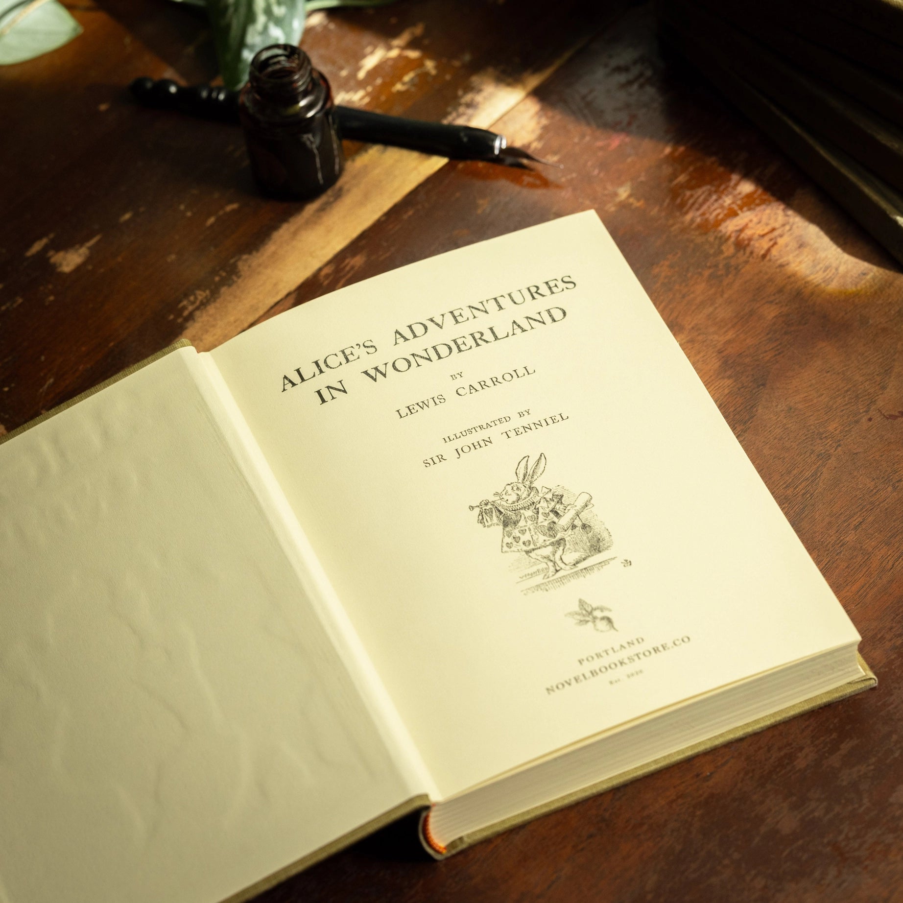 'Alice in Wonderland' Lewis Carroll 1865 Book Journal