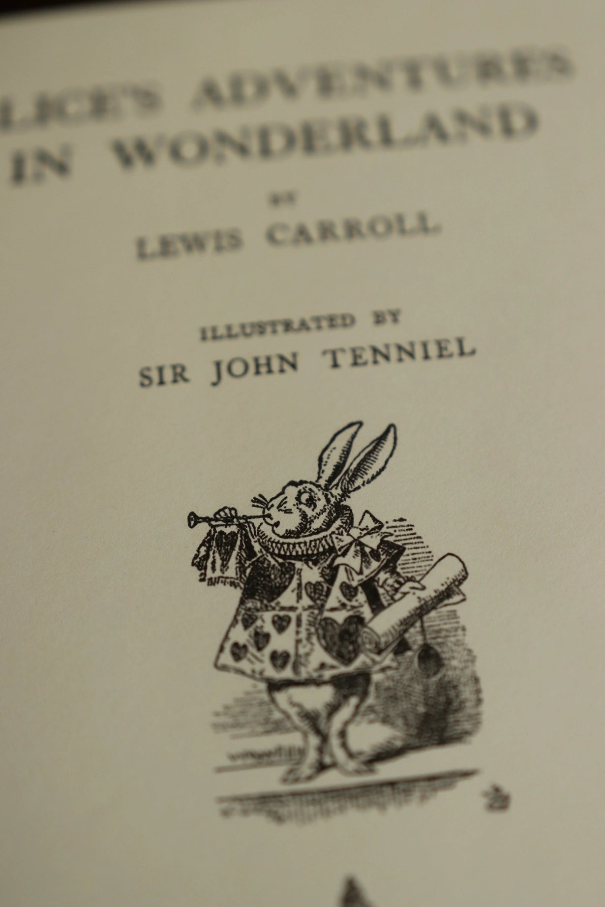 'Alice in Wonderland' Lewis Carroll 1865 Book Journal