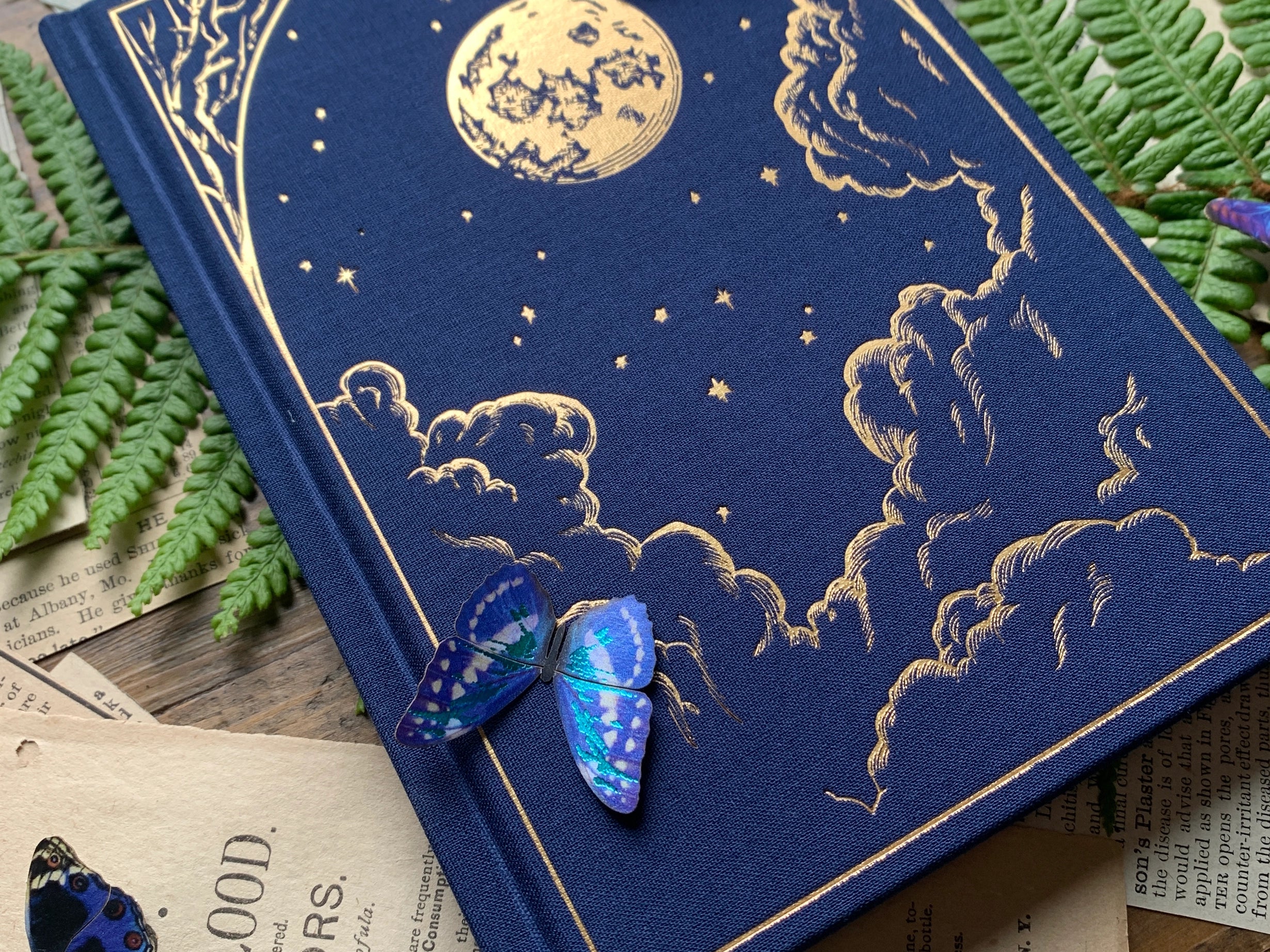 The Astronomer - B6 Vegan Blank Notebook, 120gsm Ivory Paper