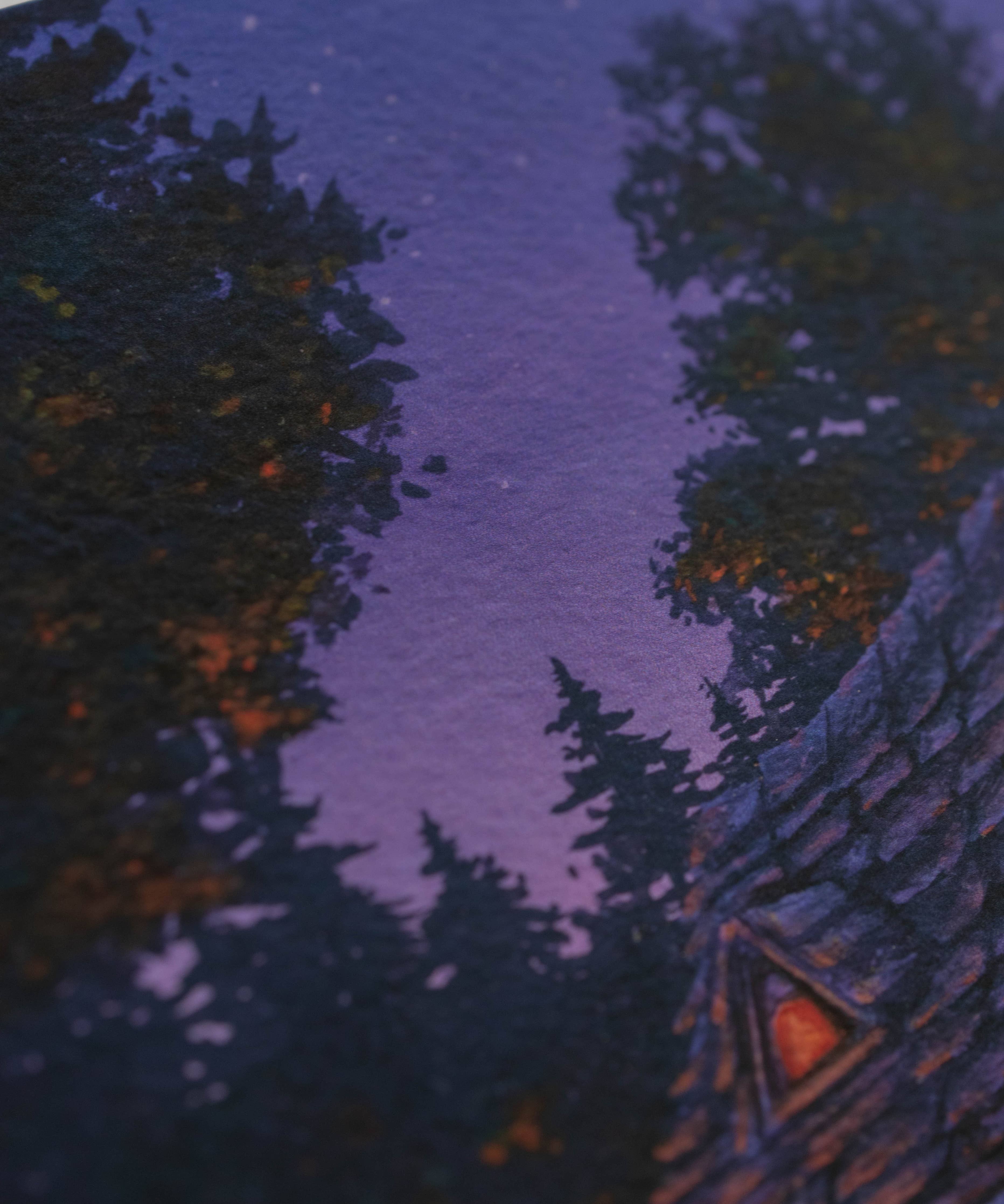 "Autumn Dusk" | Fine Art Print: 8x10