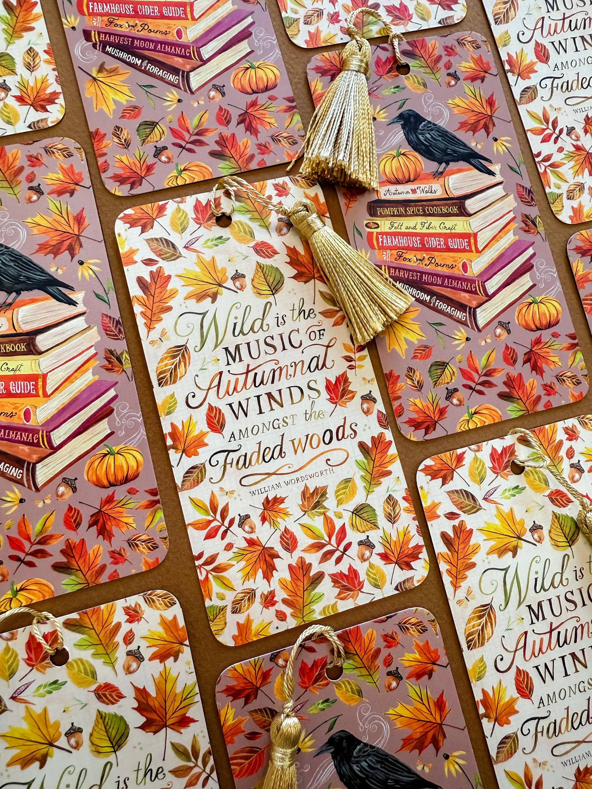 Autumn Delight Bookmark