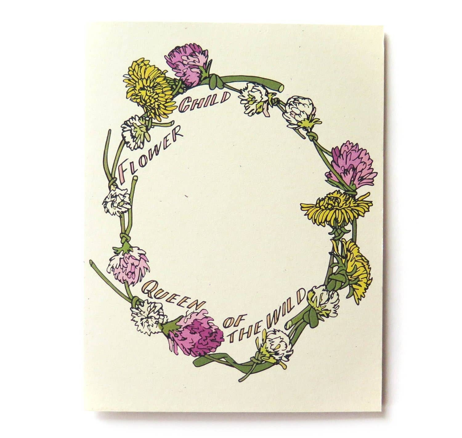 Flower Crown Card