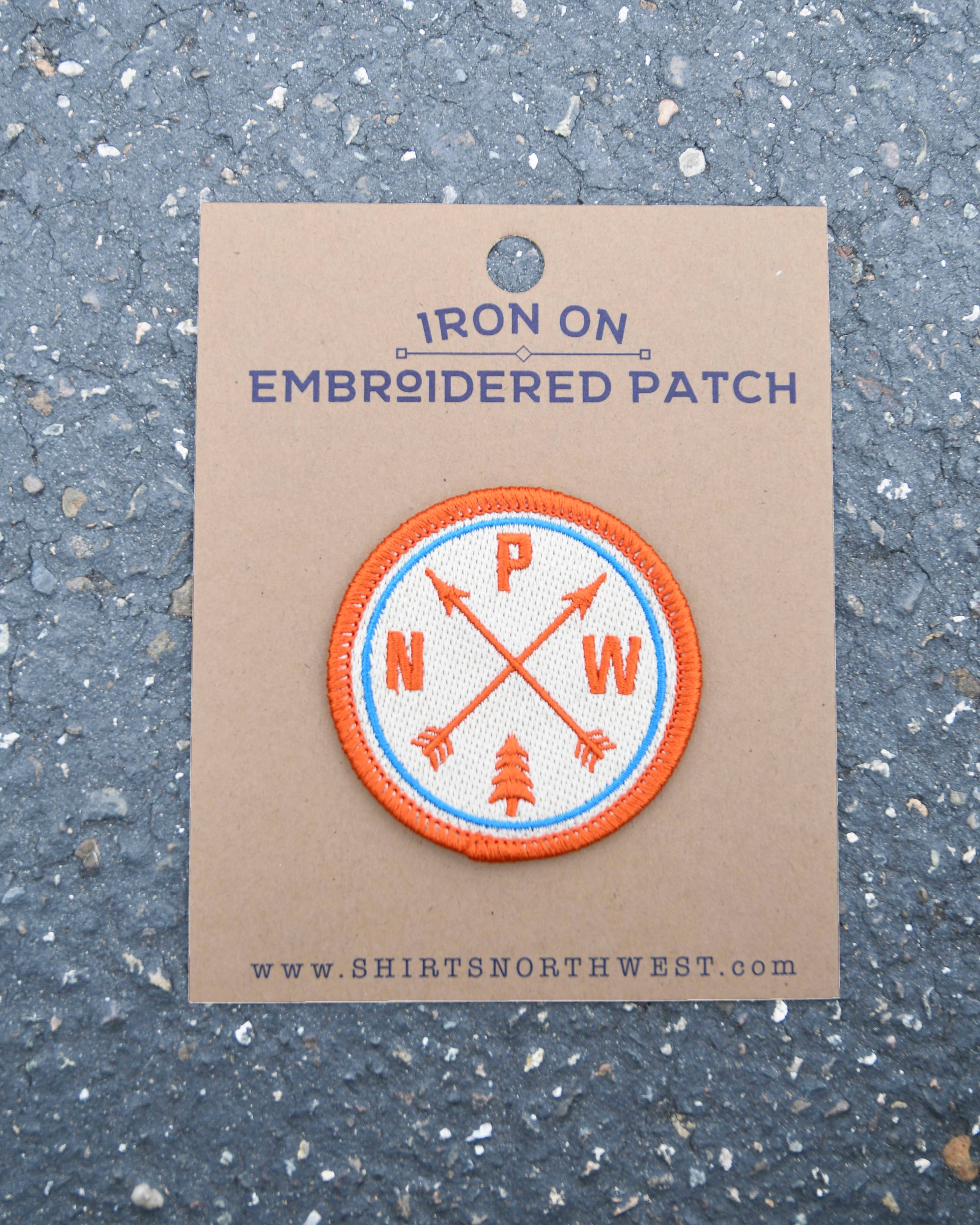 Iron on patches: OREGON ROOTS