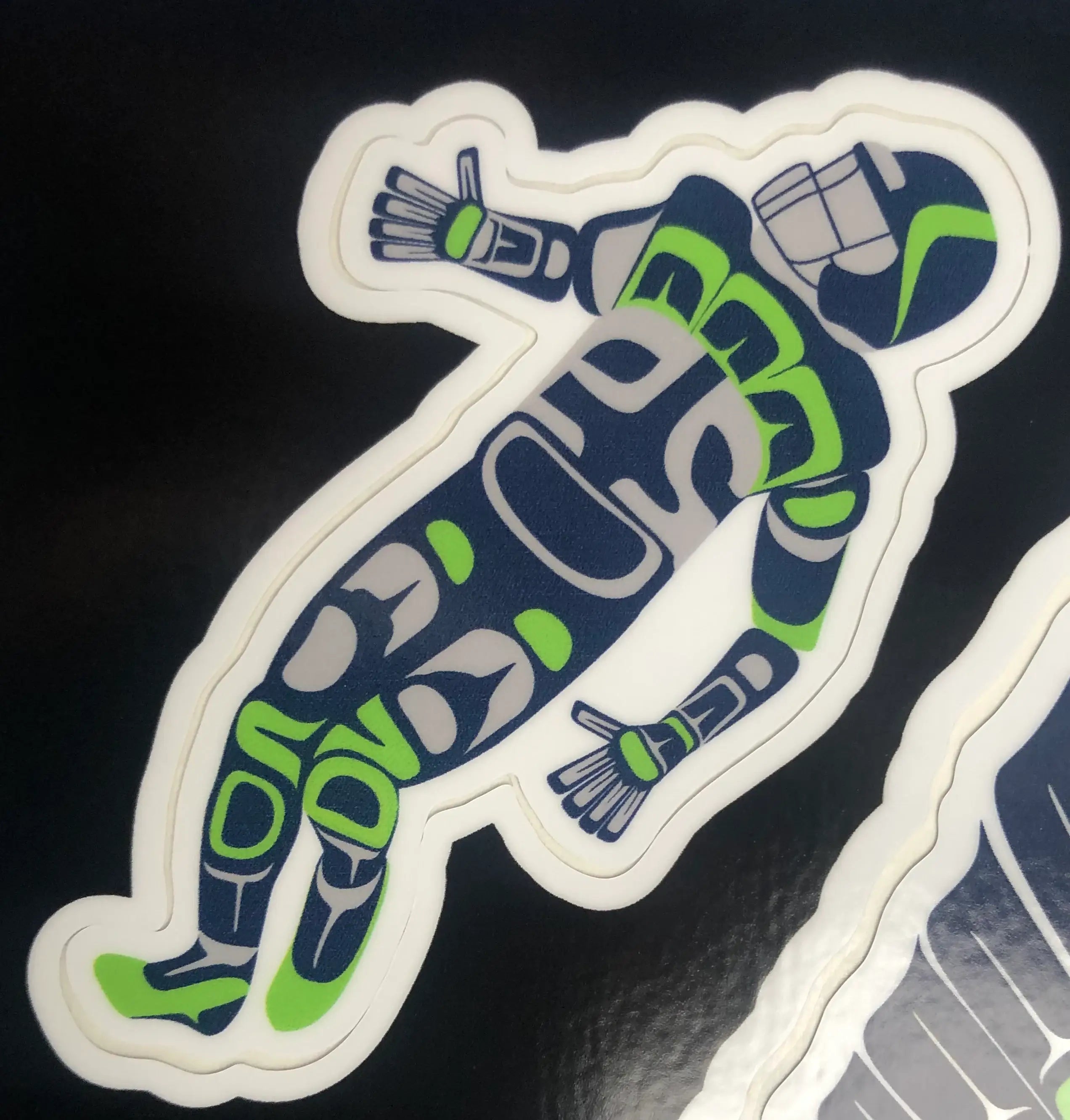 Indoor/Outdoor Vinyl Seahawk Sticker Sheet