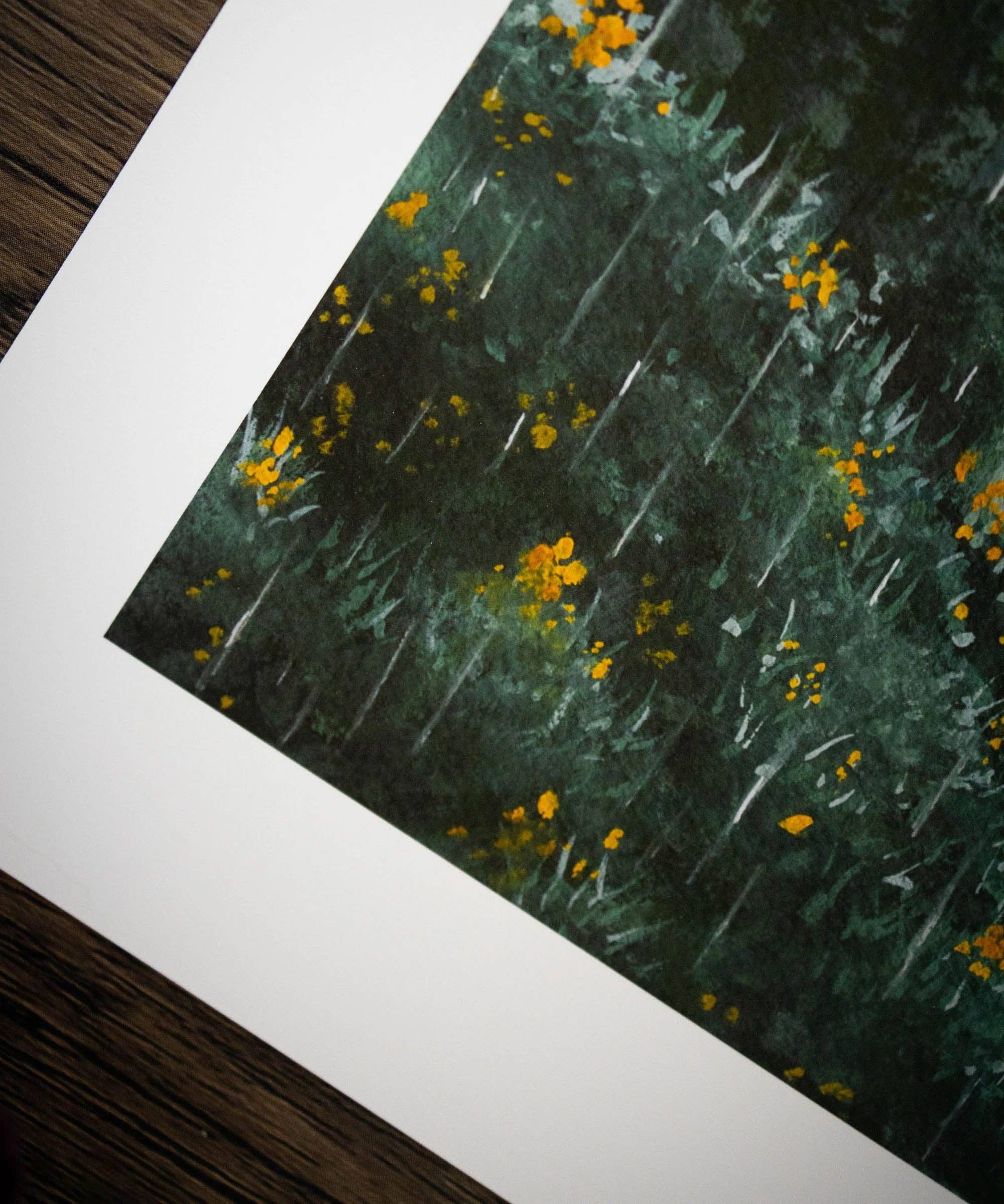 "Melancholy Showers" | Fine Art Print