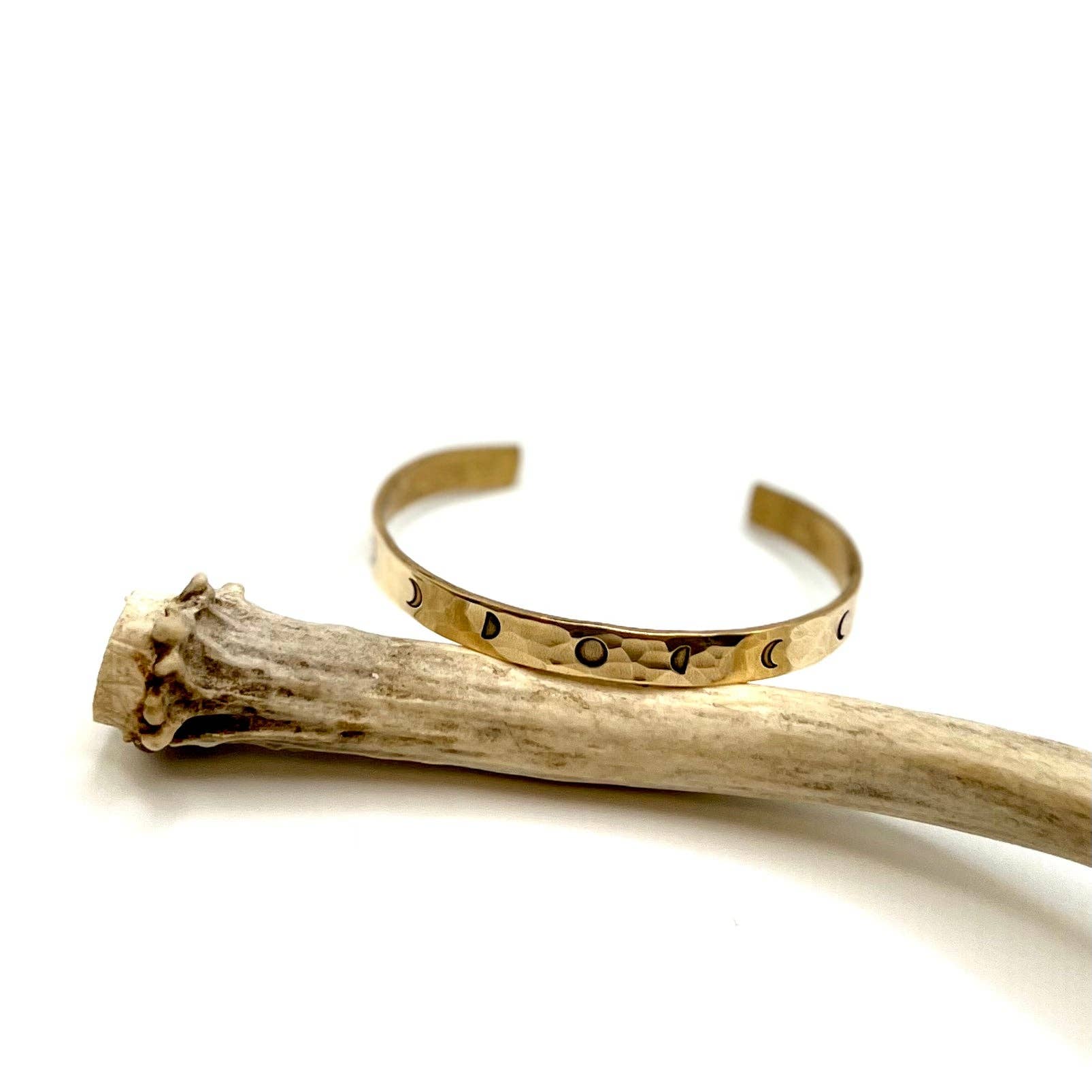 Handmade Celestial Cuff: Gold