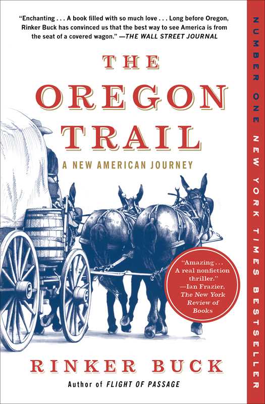 Oregon Trail by Rinker Buck: Paperback; 496 pages / English