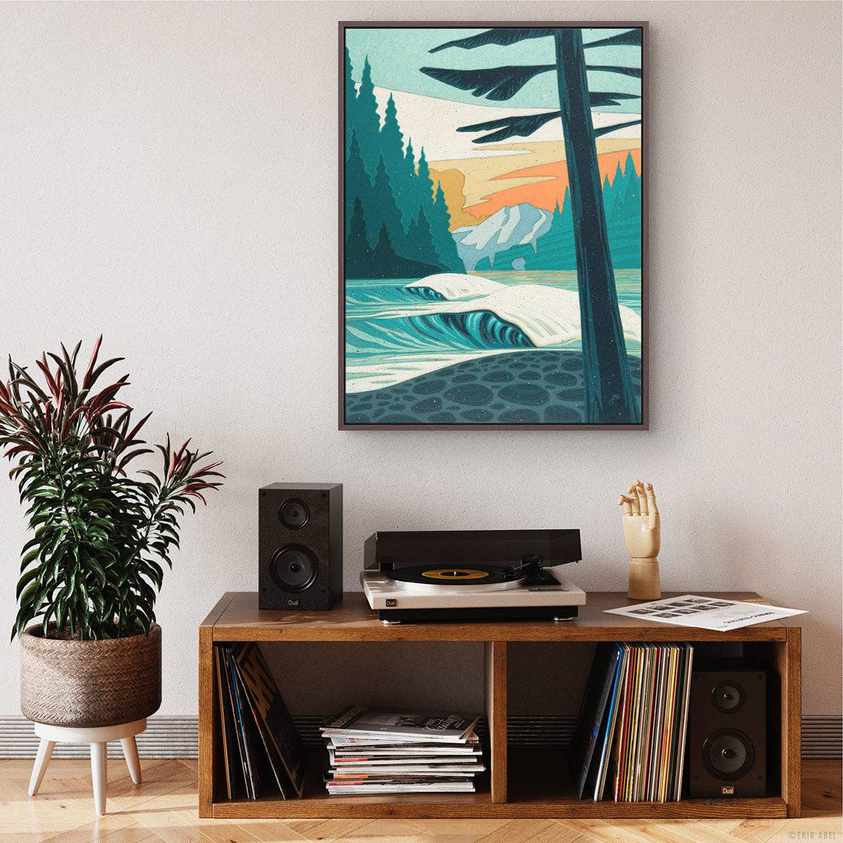 Happy Endings - WHLSL Print: Unframed / 9x12 / Paper