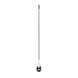 Teardrop Barspoons - 16"/40cm (Long) Silver