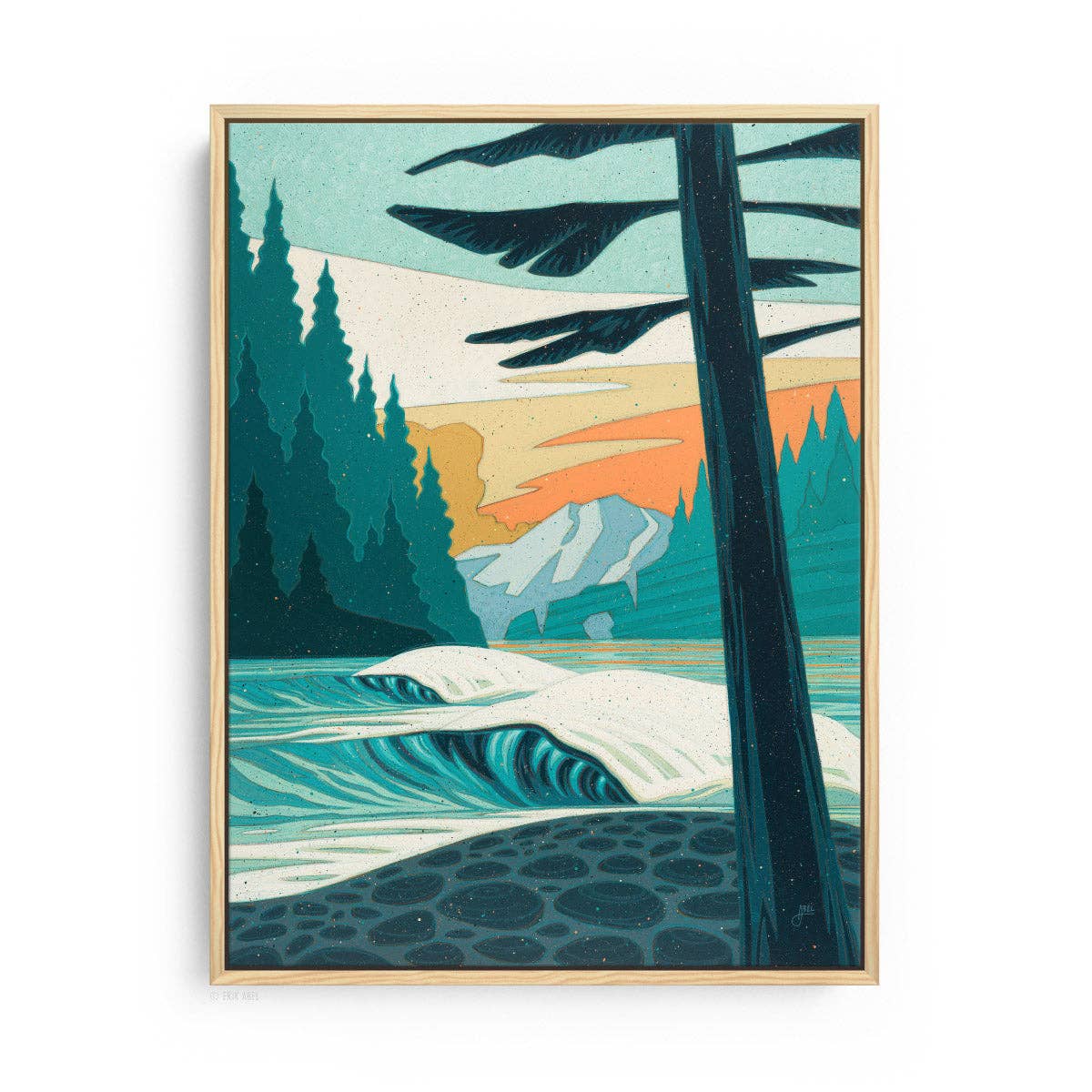 Happy Endings - WHLSL Print: Unframed / 9x12 / Paper