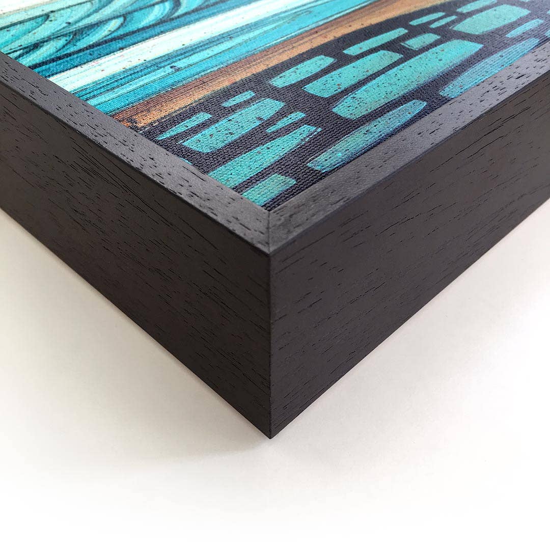Pelicano 5 - WHLSL Print: ChromaBlock / ChromaBlock Black / 12x12