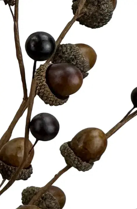 Artificial Mini Acorn & Berry Fall Spray - 22"