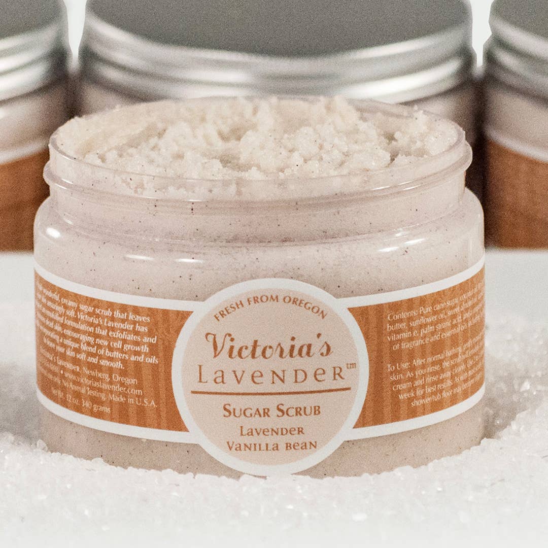Sugar Scrub-Vanilla Lavender: 4.5oz