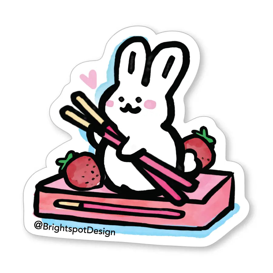 Bunny Pocky Sticker