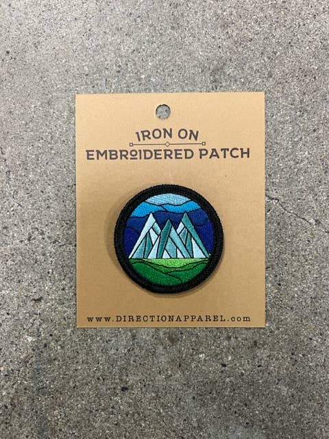Iron on patches: STAINED GLASS