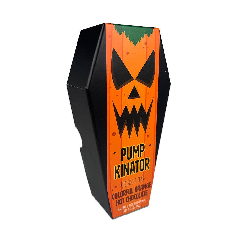 Coffin Café Pumpkinator Orange Hot Chocolate (3oz Coffins)
