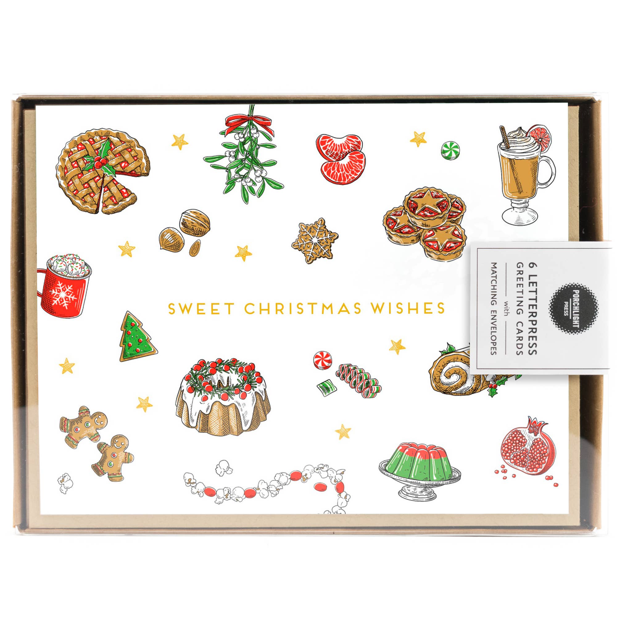 Sweet Treats Wishes Holiday Card: Single Card