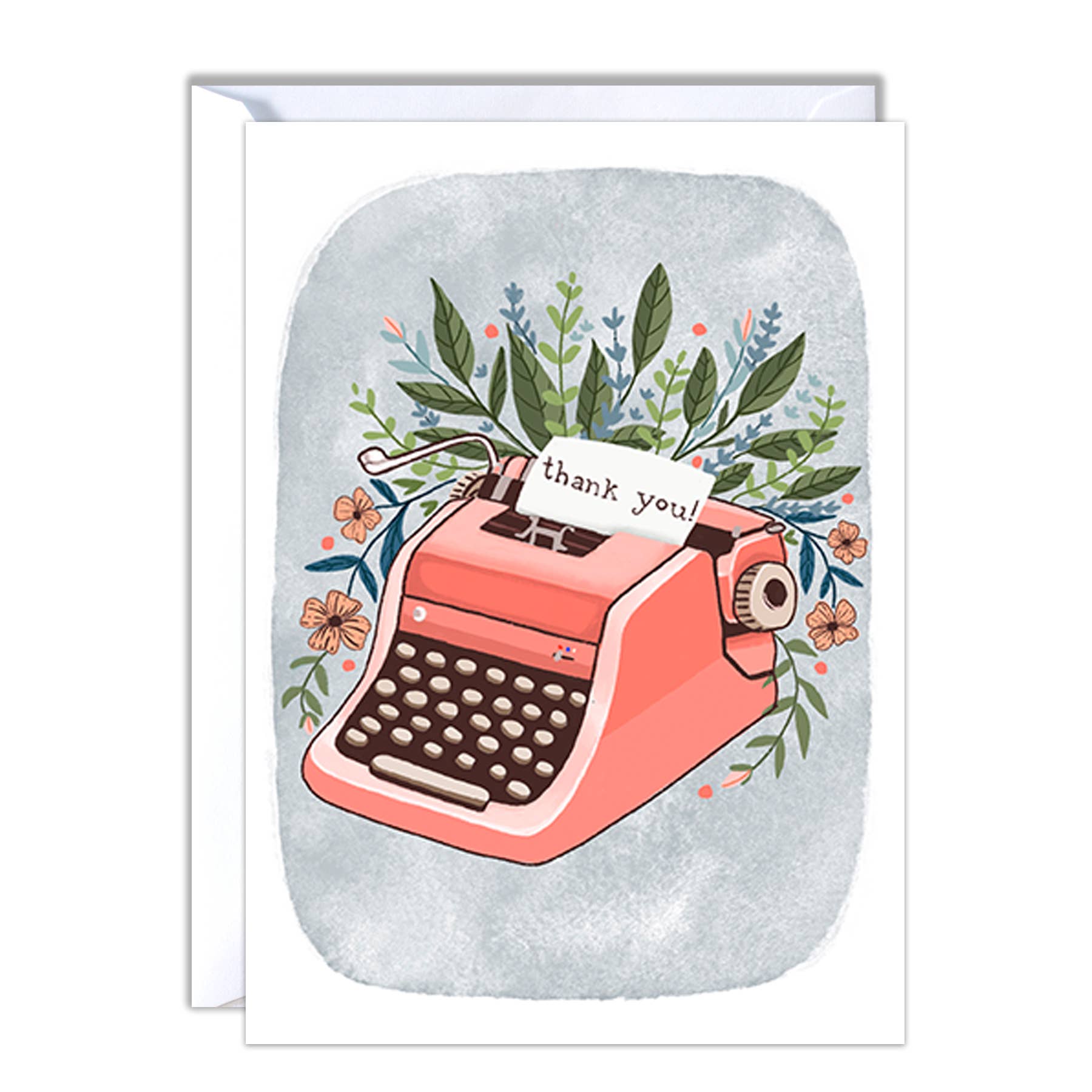 Thank You Card - Typewriter