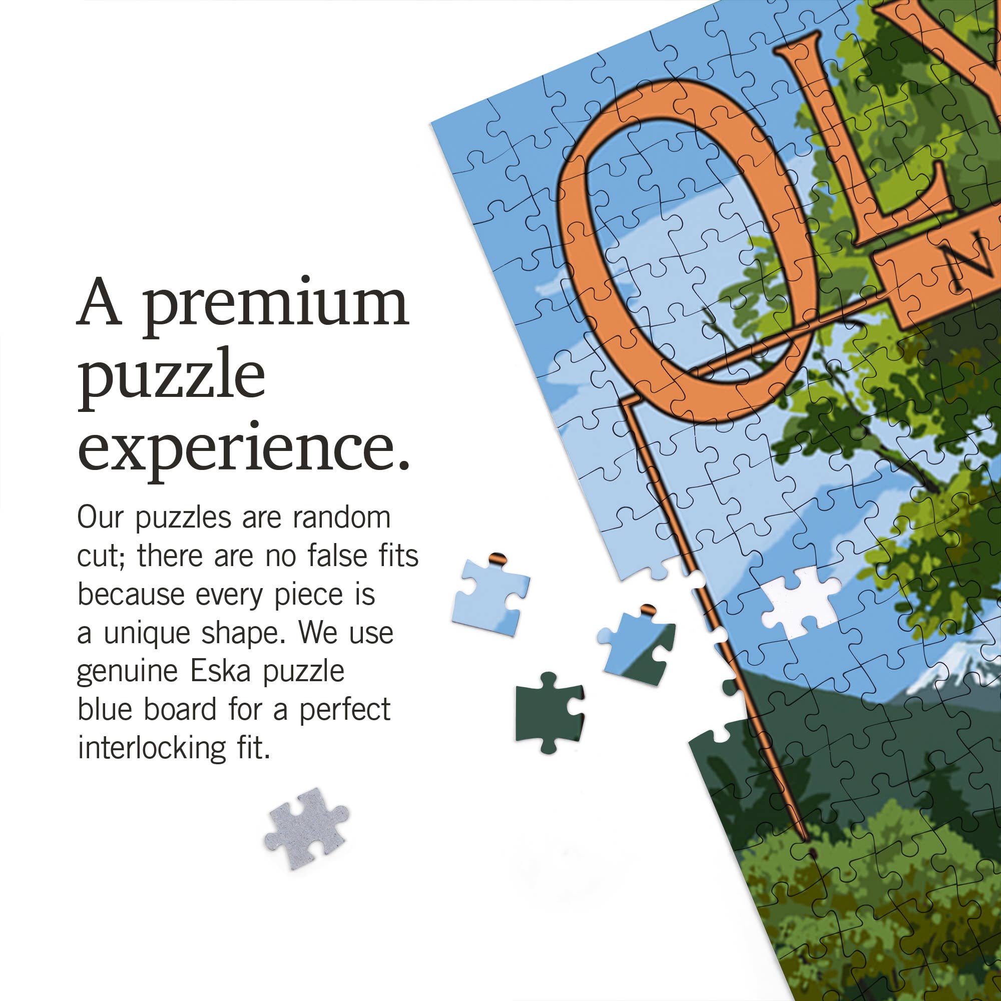 1000 PIECE PUZZLE Olympic National Park, Washington Elk