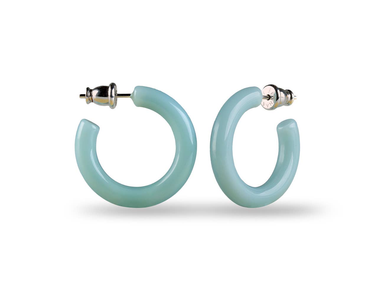 Ultra Mini Hoop Collection | Small Acetate Hoops: Lavender