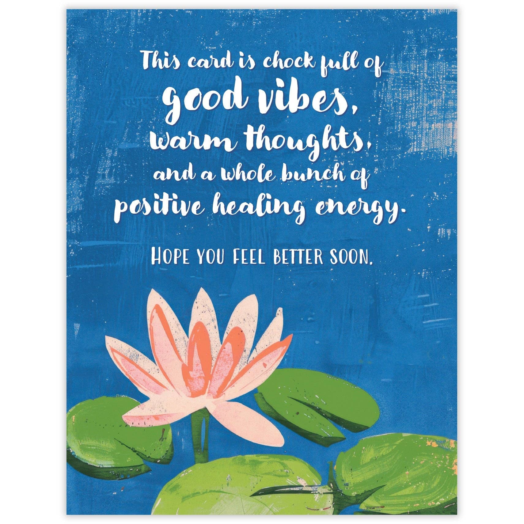 Good Vibes Get Well Card