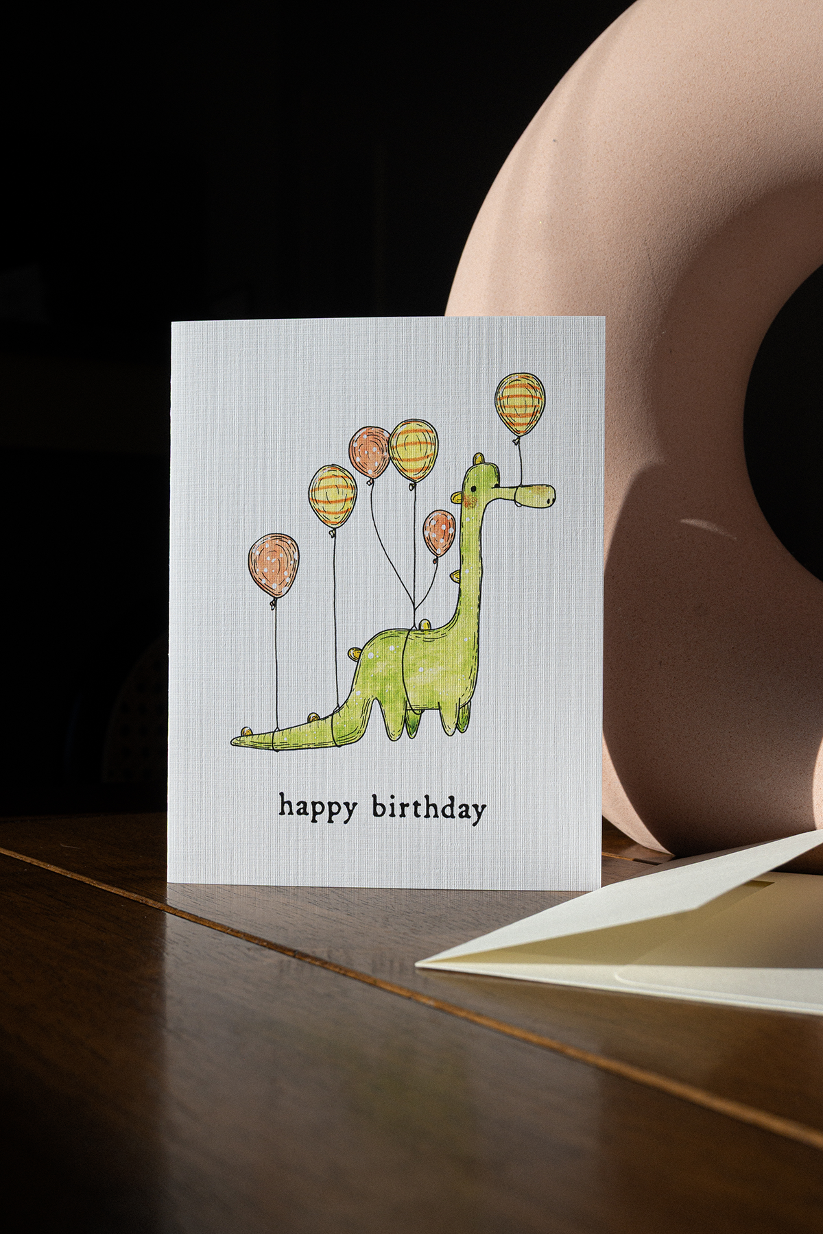 Birthday Dino - Greeting Card
