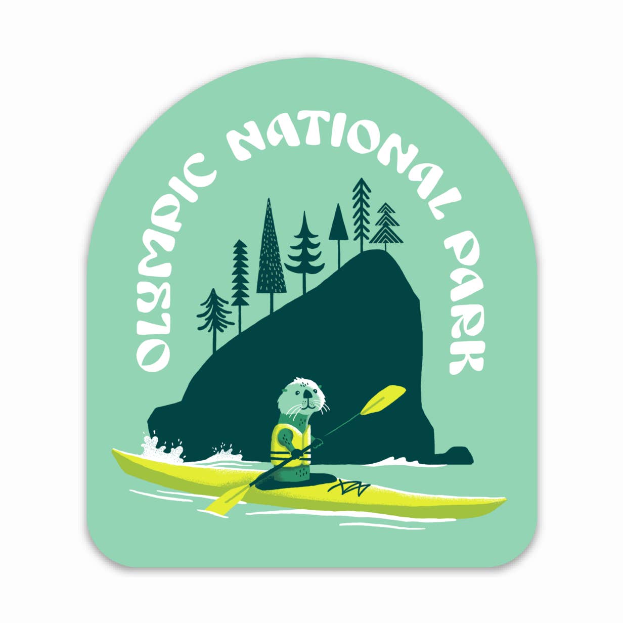 Olympic National Park Acrylic Magnet
