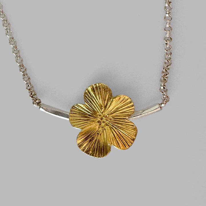 Organic Fun Ditsy Flower Necklace