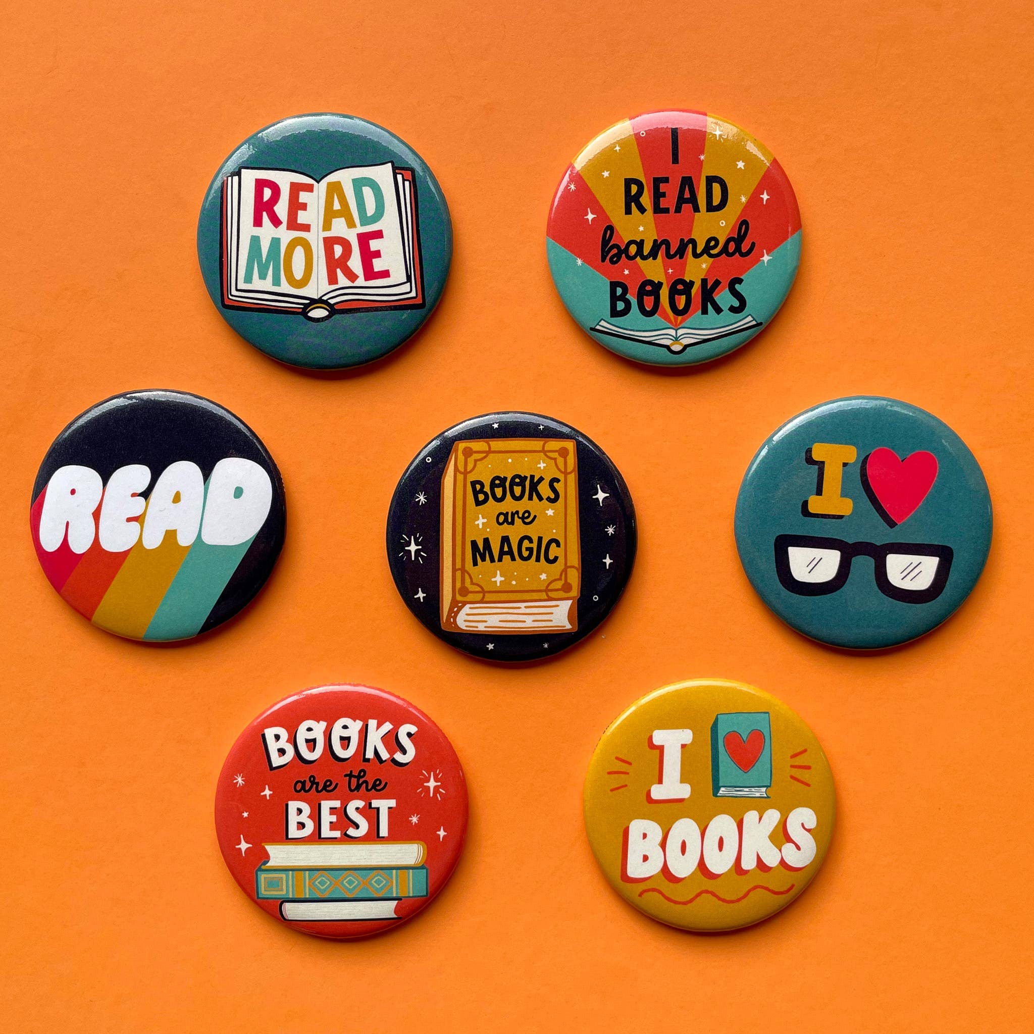 Books Are Magic Big Magnet