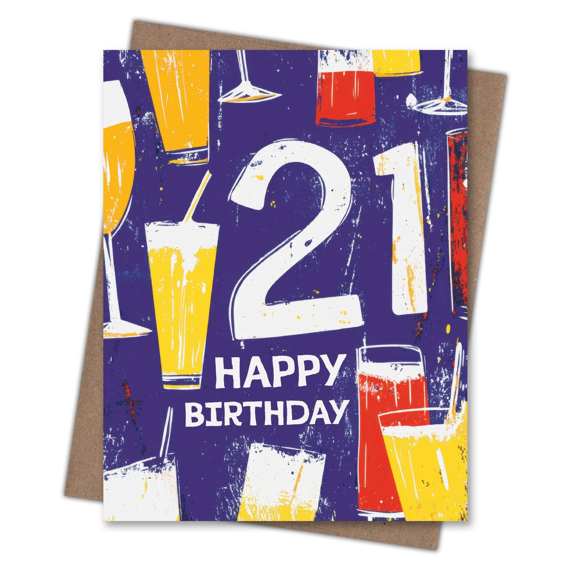 21st Birthday Card