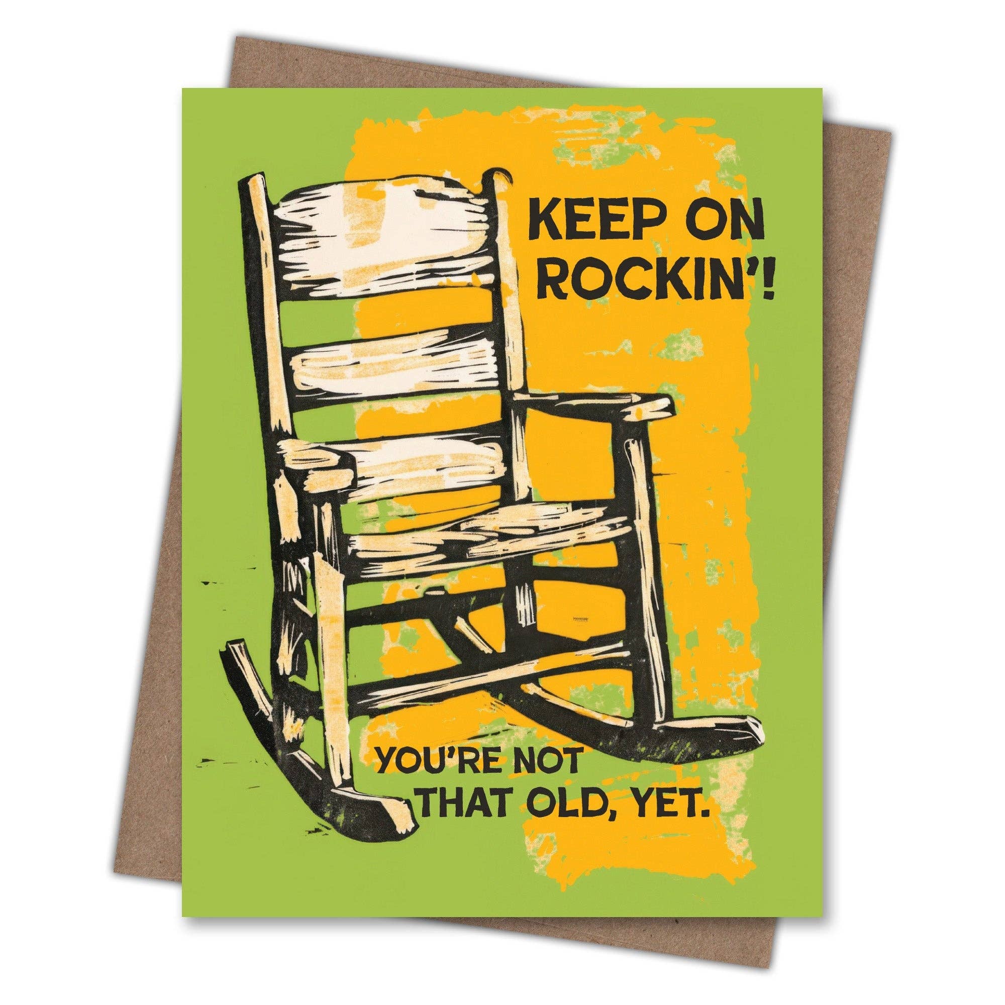Keep Rockin' Birthday Card